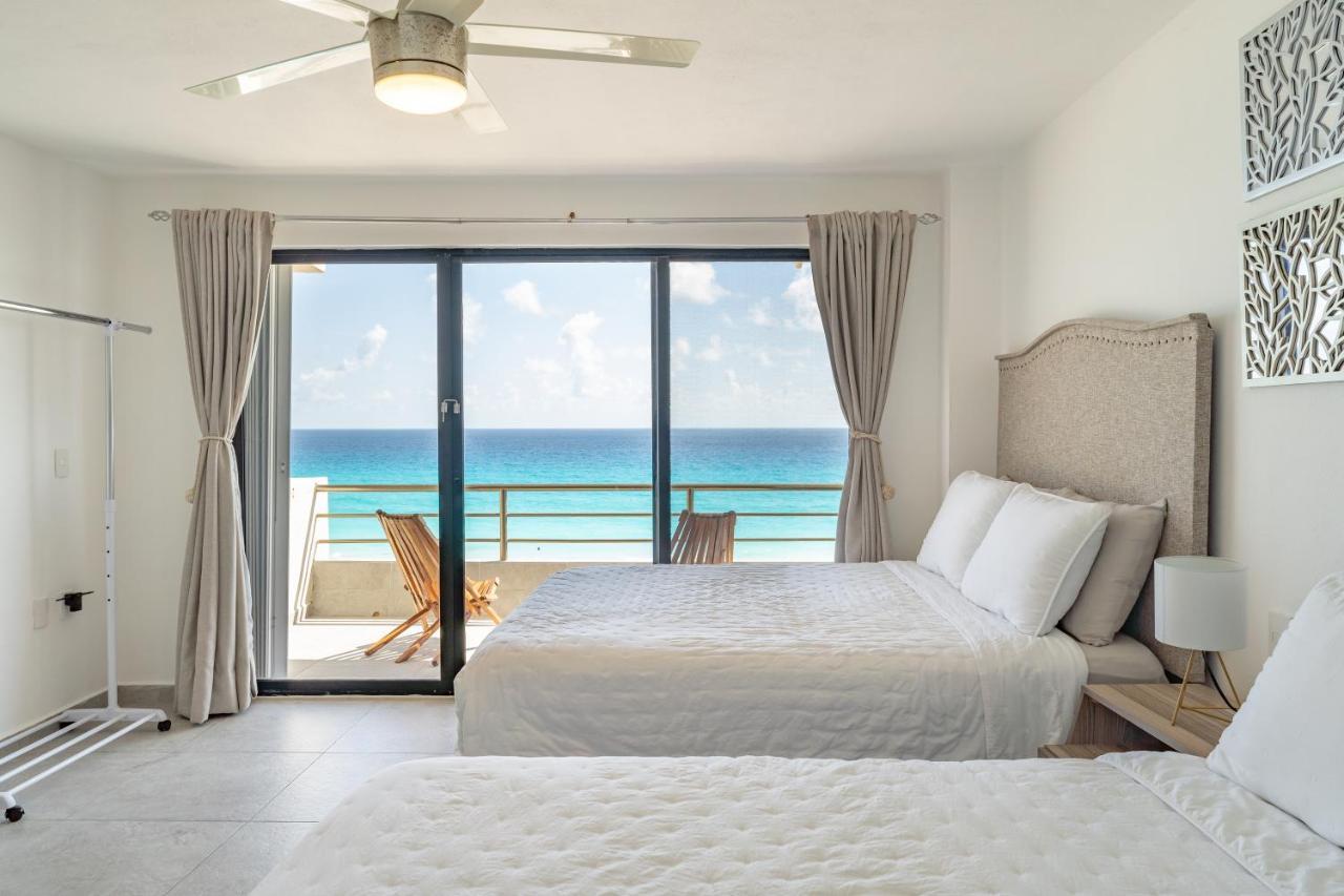 Sparkling Ocean View In 칸쿤 외부 사진